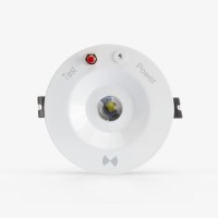 Đèn LED Âm trần Downlight Khẩn cấp 5W (PCCC) Model: AT07 KC 90/5W